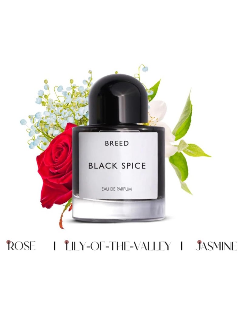 AMD Perfumes Breed Collection Black Spice By AMD Perfumes Men Fragrance EDP 100ml  - Image 2