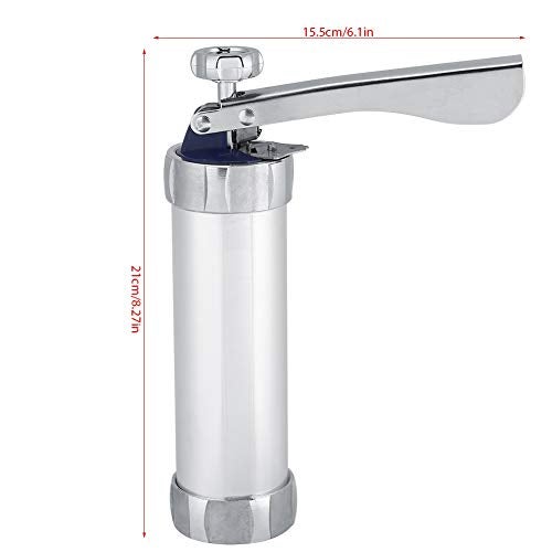 EBTOOLS Cookie Press Gun Kit, Cookie Biscuit Machine with 20 Decorative Stencil Discs and 4 Icing Tips Making Cake DIY Baking Decorating Tools for Home Kitchen - Image 3