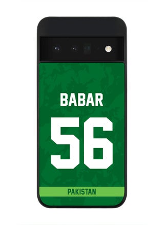 Rugged Black Edge Case for Google Pixel 6 Pro 5G, Slim fit Soft Case Flexible Rubber Edges Thin Cover - Player Name - Babar Azam, Jersey Number- 56 - pzsku/ZC5B7B16CA2B5331AF49DZ/45/_/1697269057/6e2d822b-4bcb-4cf2-a8f7-fab7d828153c