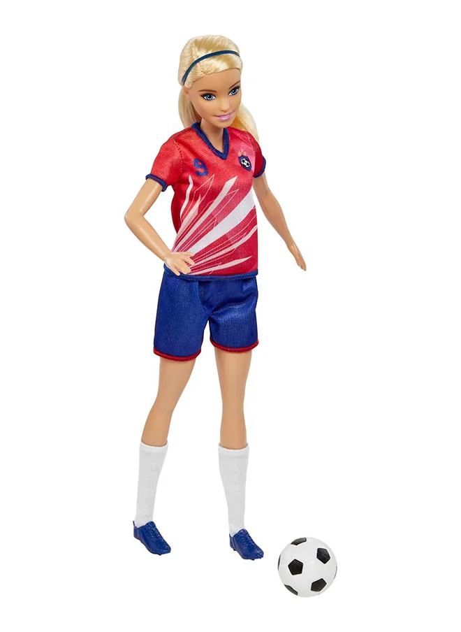 باربي Soccer Doll - Blonde