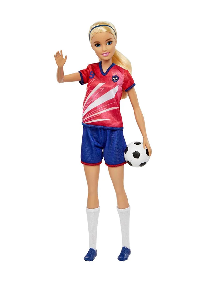 باربي Soccer Doll - Blonde