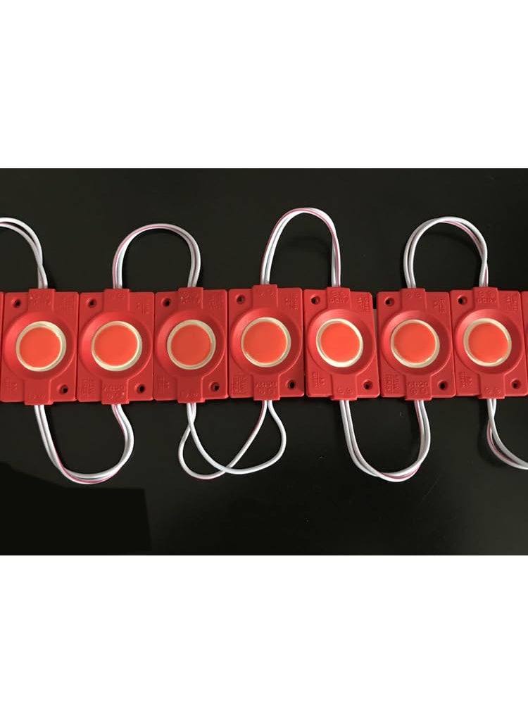 Autozap Autozap 20 Pcs Car Motorcycle Under Glow Led Module Strip Light Interior Light Dash Light Back Up Lamp Car Motorbike Truck Van Red  - Image 4