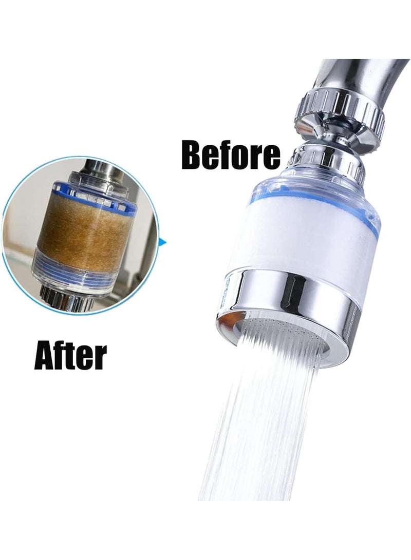 Lonimia Water Faucet Filter Cartridge Replacements,Sink Water Filter for Faucet Filter Removes Chlorine Fluoride Heavy Metals(10 Pcs) - Image 3