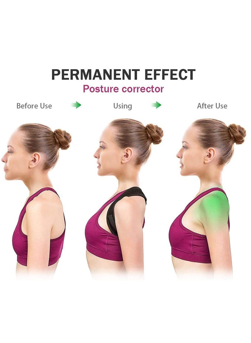 KASTWAVE Adjustable Posture Corrector Spinal Support - Physical Therapy Posture Brace for Men or Women - Shoulder, and Neck Pain Relief - Spinal Cord Posture Support - Image 4