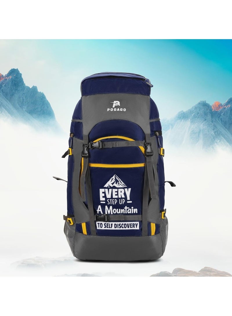 Pogago 75-Liter Travel Backpack – Hiking, Trekking, Camping Rucksack with Shoe Compartment - Image 2