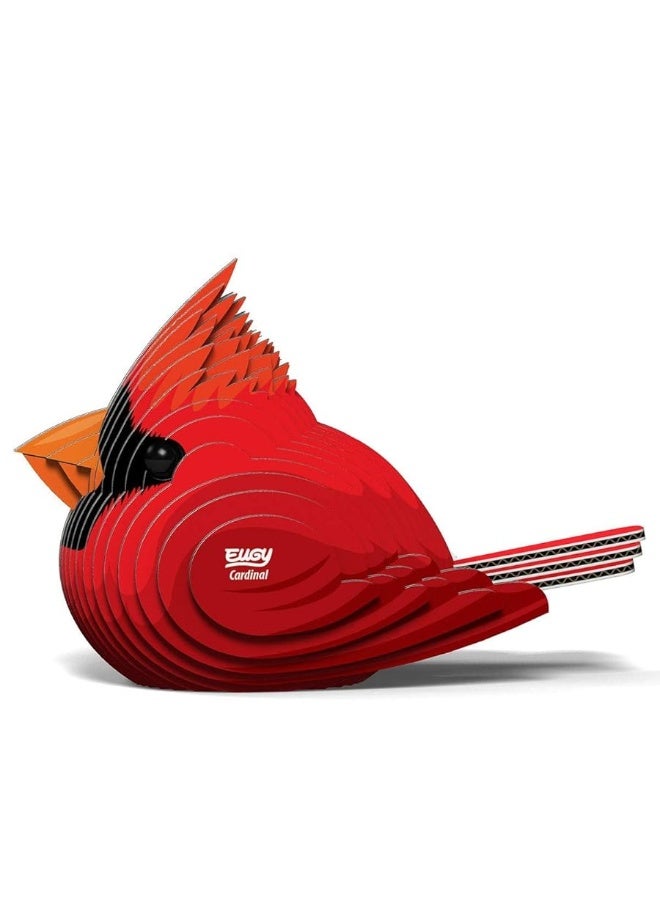 Eugy Cardinal 3D Puzzle, 27 Piece Eco-Friendly Educational Toy Puzzles for Boys, Girls & Kids Ages 6+ - Image 4