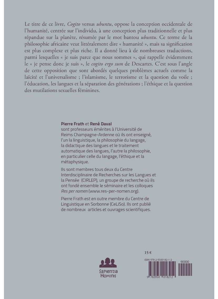 Cogito versus Ubuntu: Les rapports entre individu et société analysés dans un cadre anthropologique et linguistique  - Image 2