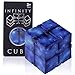 SMALL FISH Infinity Cube Toy Fidget Galaxy Fidget Sensory Cube Toys for Kids and Adults for Stress Relief and AntiStress Mini Gadget for Boys and Girls with Autism ADD and ADHD Cool Handheld Desk Toy - Image 3