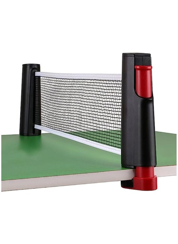 Goolsky Retractable Table Tennis Net Replacement, Ping Pong Net and Post with PVC Storage Bag, 6 Feet(1.8M, Fits Tables Up to 2.0 inch 5.0 cm
