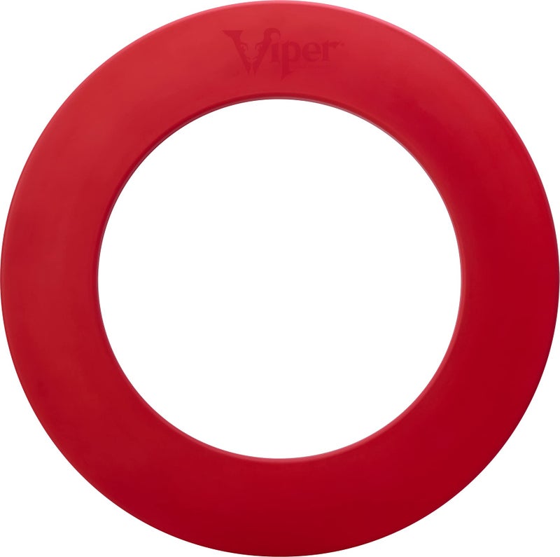 Viper by GLD Products Guardian Dartboard Surround Sisal/Bristle Steel-Tip Dartboard Wall Protector, Red, for 17.75â€ Steel tip Dart Board - Image 1
