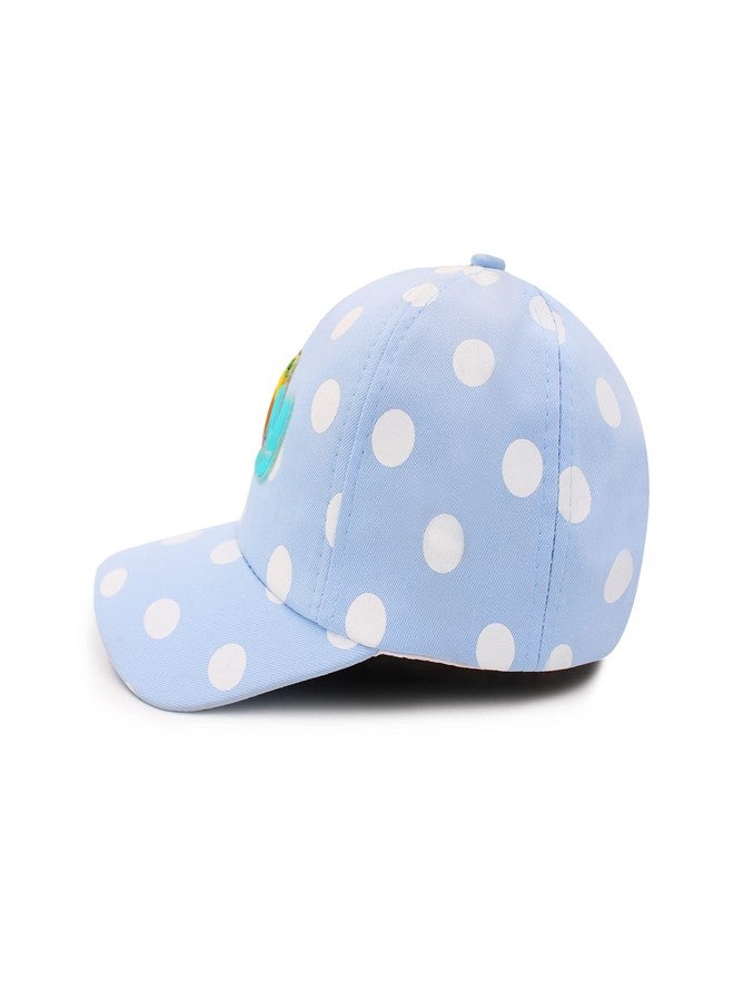 VRITRAZ Polyester POY Character Printed Little Cap For Kids, Baby, Girls & Boys 3-12 Years (Blue) - Image 5