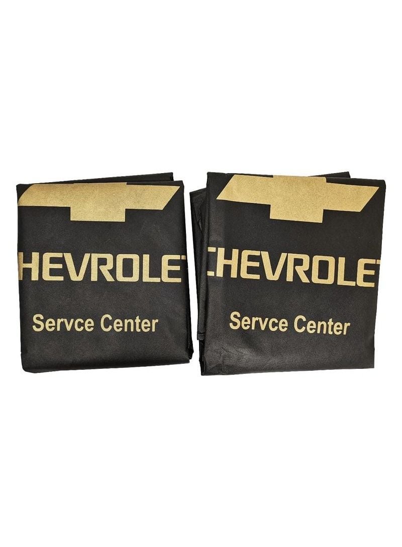 Chevrolet Universal Car Seat Dust Dirt Protection Cover, Extra Protection For Your Seat 2/pcs Set, Car Seat Cover - Image 4