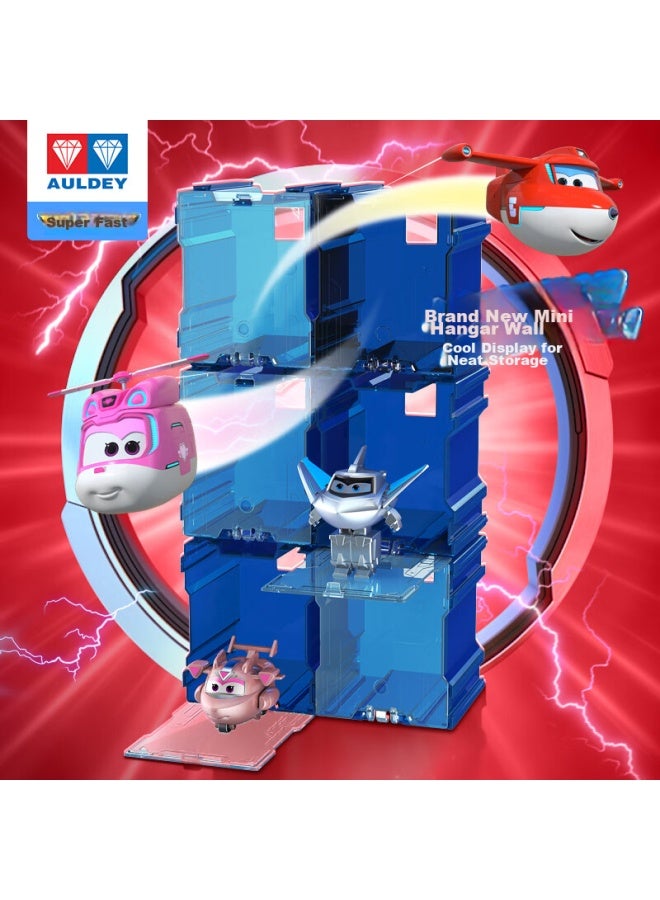 Auldey Super Wings 15 Electric Hangar Mini Transforming Qiqi Children's Toy, Birthday Gift For Boys And Girls - Image 3