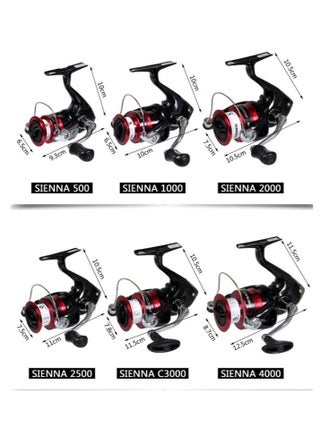 harga reel shimano sienna 2500rd RE Spinning AA Elite Spec - with less risk of 5'0