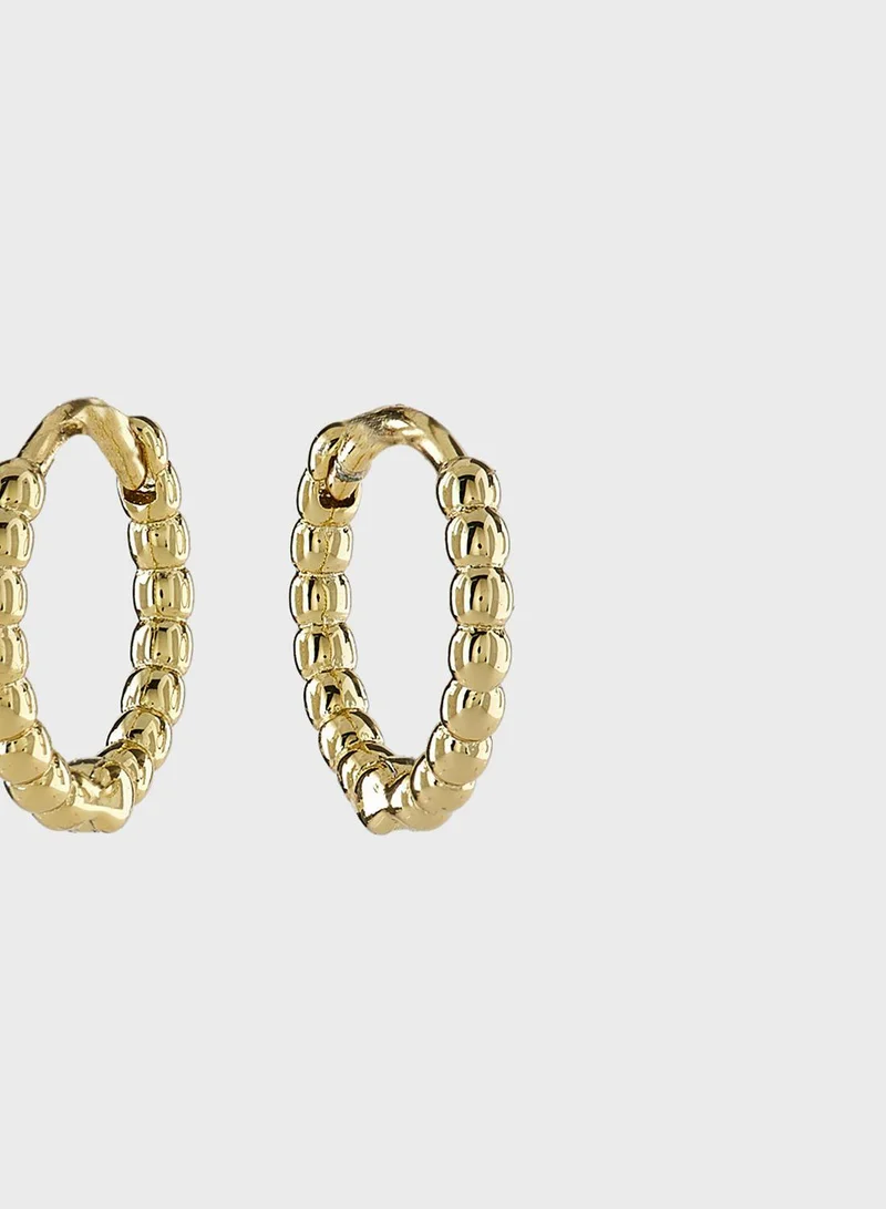 LUV AJ Mini Continuous Cuff Earrings