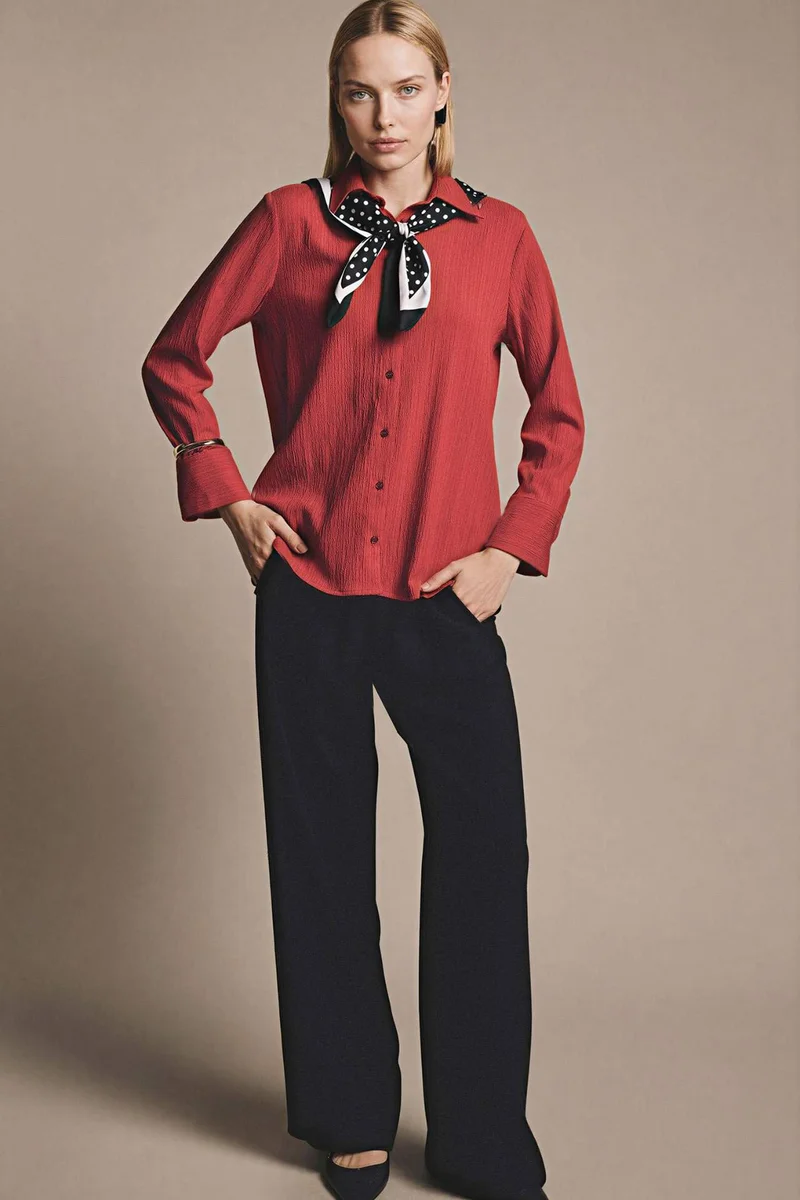 ديفاكتو Straight Fit Trousers