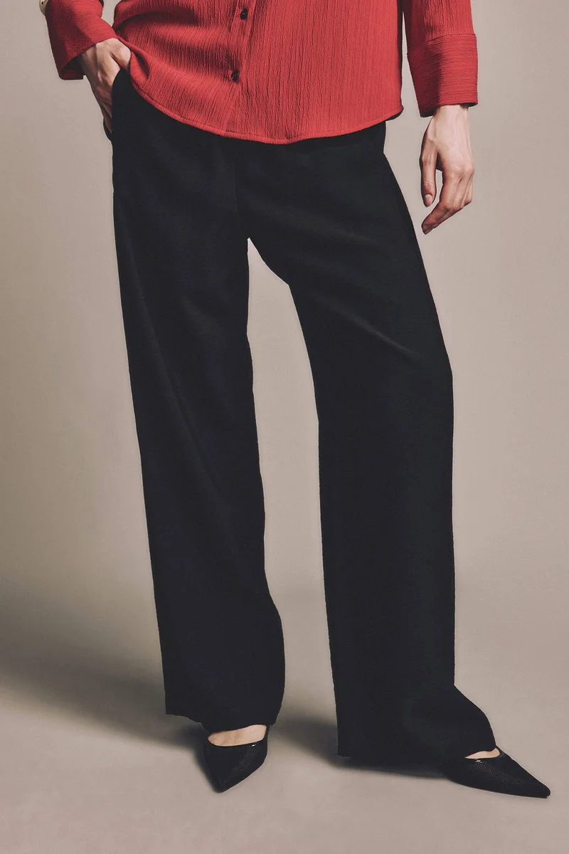 ديفاكتو Straight Fit Trousers