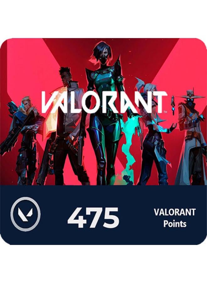 Valorant 475 VP Gift Card – Turkey
