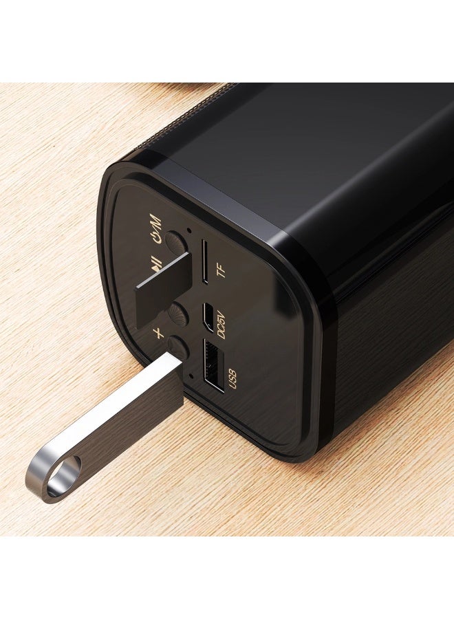 دوداو مكبر صوت Dudao Y2+ Bluetooth 5.0 بسعة 2400 مللي أمبير/ساعة - أسود - Image 2