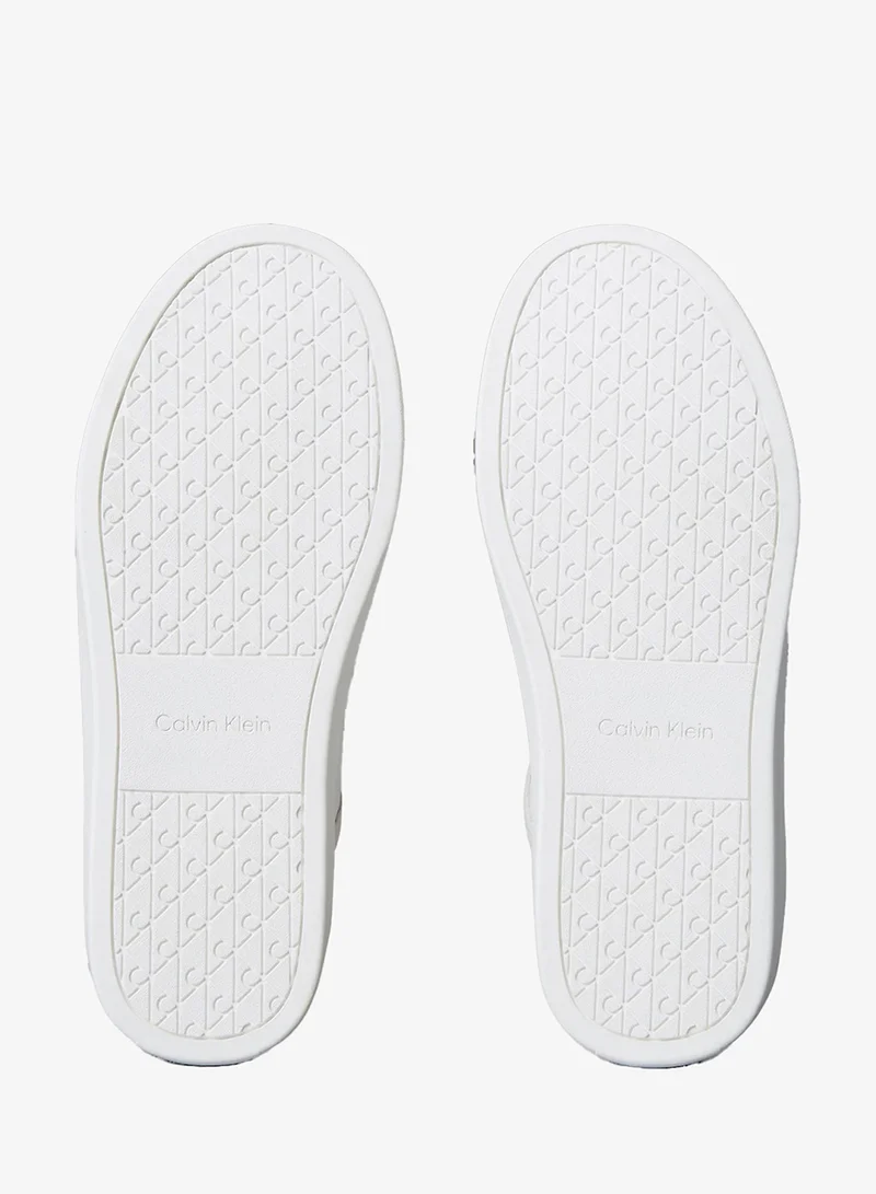 Calvin Klein  Smooth Leather Flexible Sole Trainers for Men | Best Price UAE