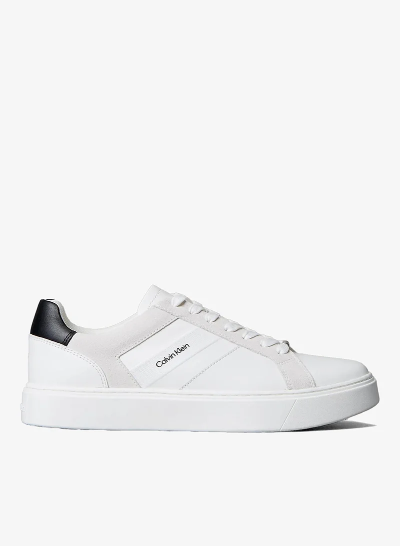 Smooth Leather Flexible Sole Trainers