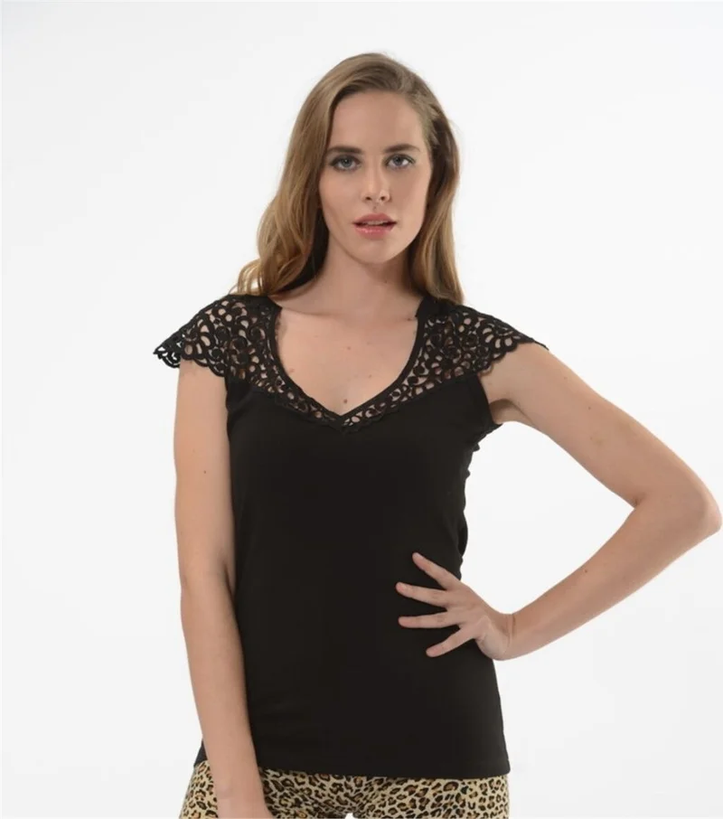 HMD 2434 3-pack Cotton Zero Sleeve Women's Athlete - Black