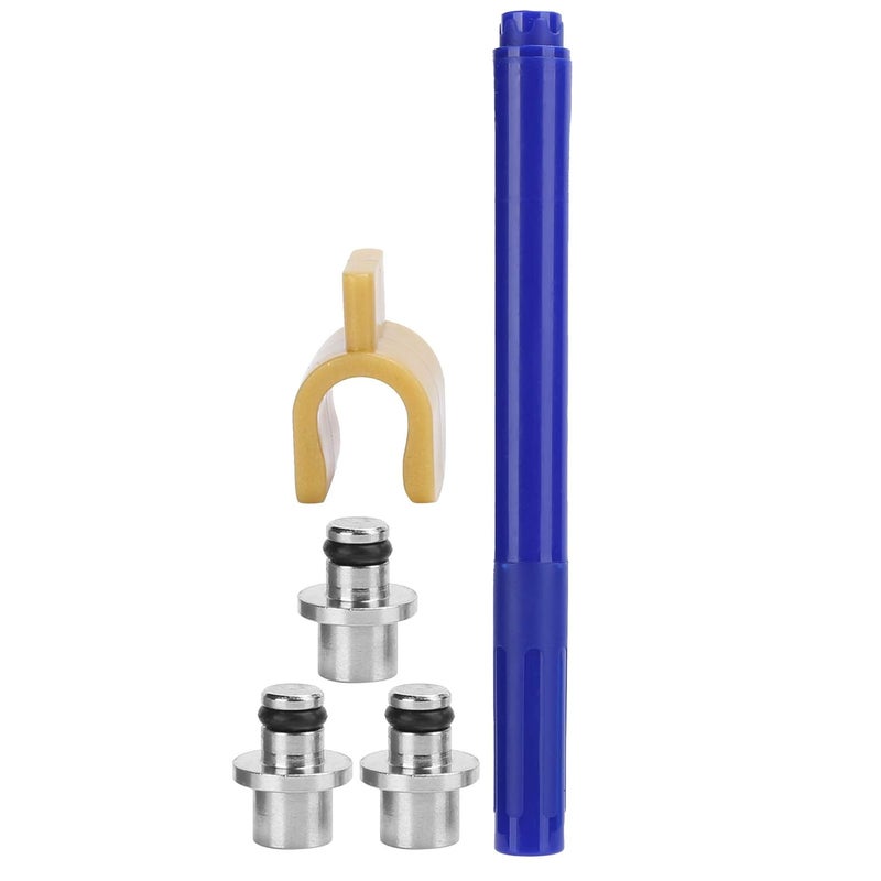 Professional Piercing Gun Kit, Stainless Steel Ear Nose Navel Body Piercing Tool, Complete Set with Marking Pen and Ear Studs, for Professional or Home Use - Image 4