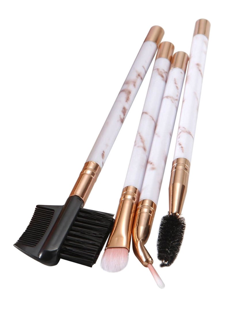 NIBEMINENT 6-Piece Professional Makeup Brush Set Multicolour - Image 2