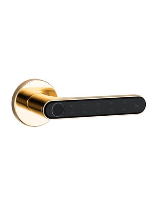 Smart Fingerprint Door Knob（24k Gold Plated）, With 5 Ways To Unlock(TUYA Bluetooth App/Fingerprint/Code/Key/IC Card), Electronic Digital Door Lock, Bedroom Biometric Door Lock - pzsku/ZC5B9B0C401A3CDC09DA2Z/45/_/1708418071/bd6c507e-58fe-468c-83f6-c626255551a4