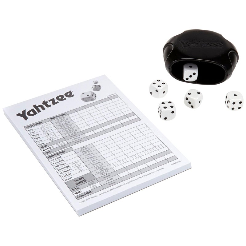 Yahtzee Hasbro Gaming Yahtzee Game, Fast-Playing Dice Games for Kids, Teens, and Adults, Strategy Games, Family Games for Kids, 2 or More Players, Ages 8 and Up - Image 5