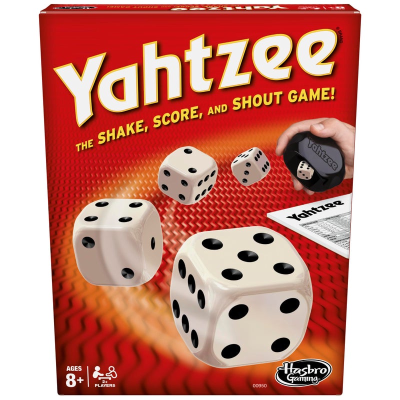 Yahtzee Hasbro Gaming Yahtzee Game, Fast-Playing Dice Games for Kids, Teens, and Adults, Strategy Games, Family Games for Kids, 2 or More Players, Ages 8 and Up - Image 1