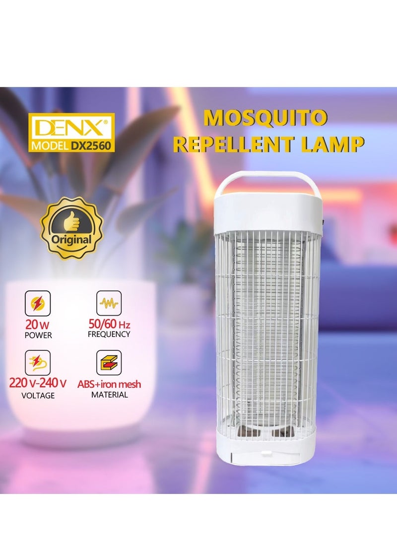 Denx Mosquito And Insect Killer Lamp Inside And Outside The Home, 20 Watts, Using Electric Shock And Led Lighting, 50/60 Hz - 220V - 240V - Image 5