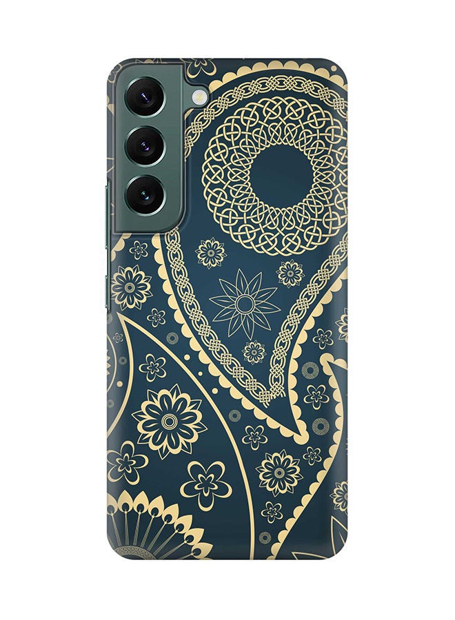 Stylizedd Case for Samsung Galaxy S22 5G Slim Snap Classic Series Shield Matte Finish Print - Indian Nights - Image 1