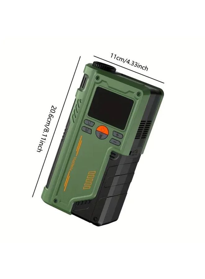 تمت ترقية مضخة هواء السيارة المحمولة 9 في 1 مع بداية تشغيل القفز وضاغط الهواء وشحن USB وإضاءة LED - Image 3