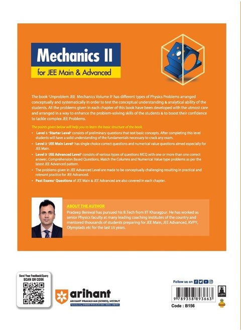 Arihant Unproblem JEE Mechanics 2 For JEE Main & Advanced