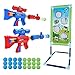 spring flower SpringFlower Shooting Game Toy for 5 6 7 8 9 10 Years Olds Boys2pk Foam Ball Popper Air Toy Guns with Standing Shooting Target24 Foam Balls for Kids - Image 4
