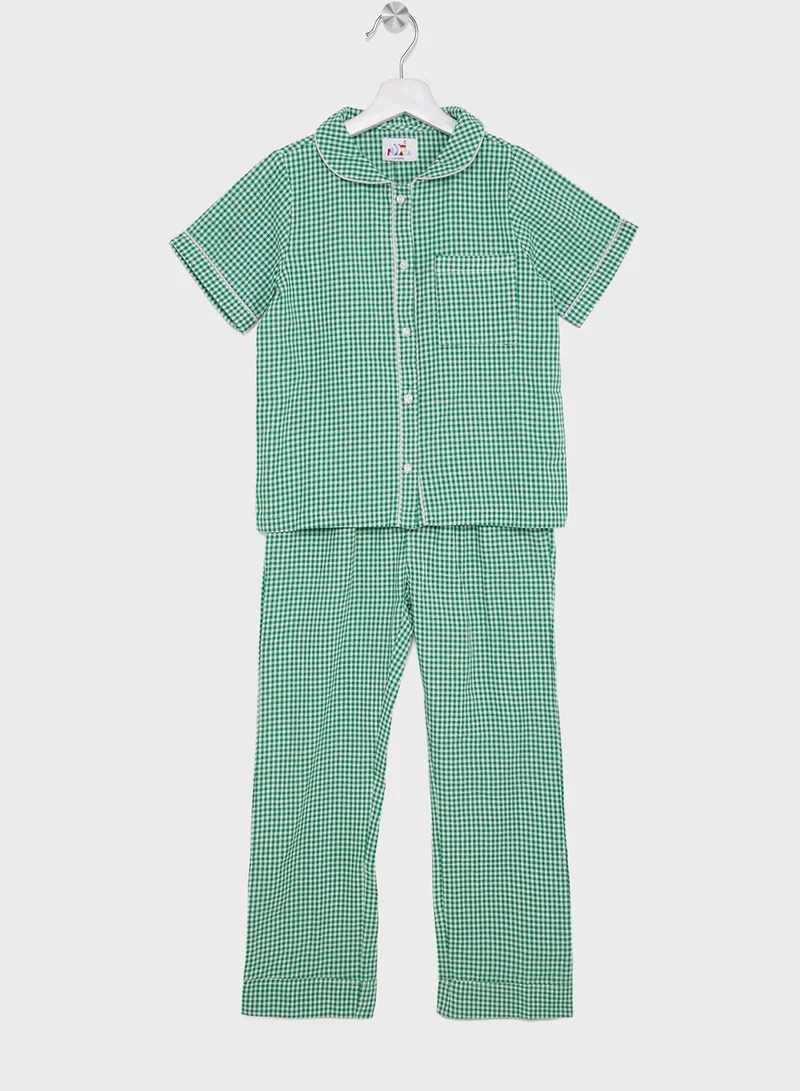 Pinata Girls Printed Long Sleeve Pyjama Set