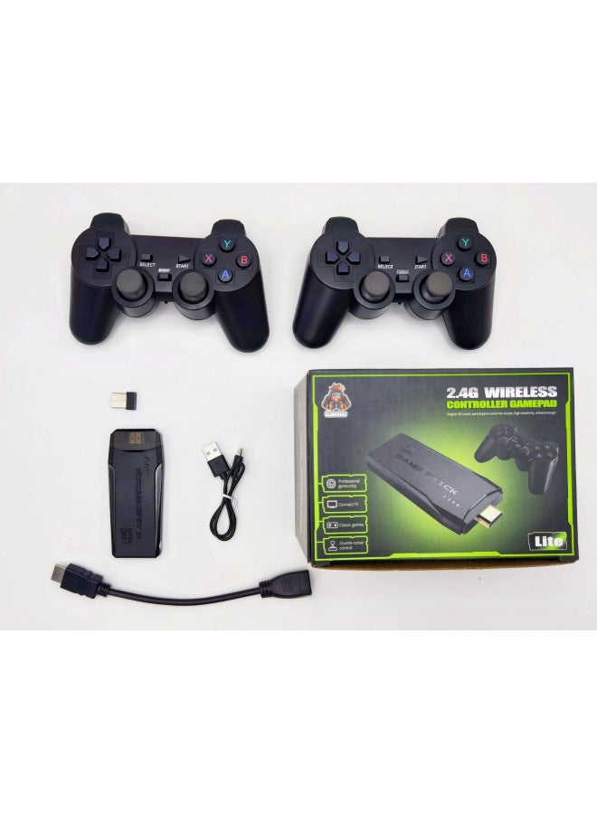 ام 8 آلة ألعاب منزلية لاسلكية بمقبض مزدوج، آلة ألعاب PSP أركيد مزدوجة للتلفزيون، آلة ألعاب M8 - Image 4