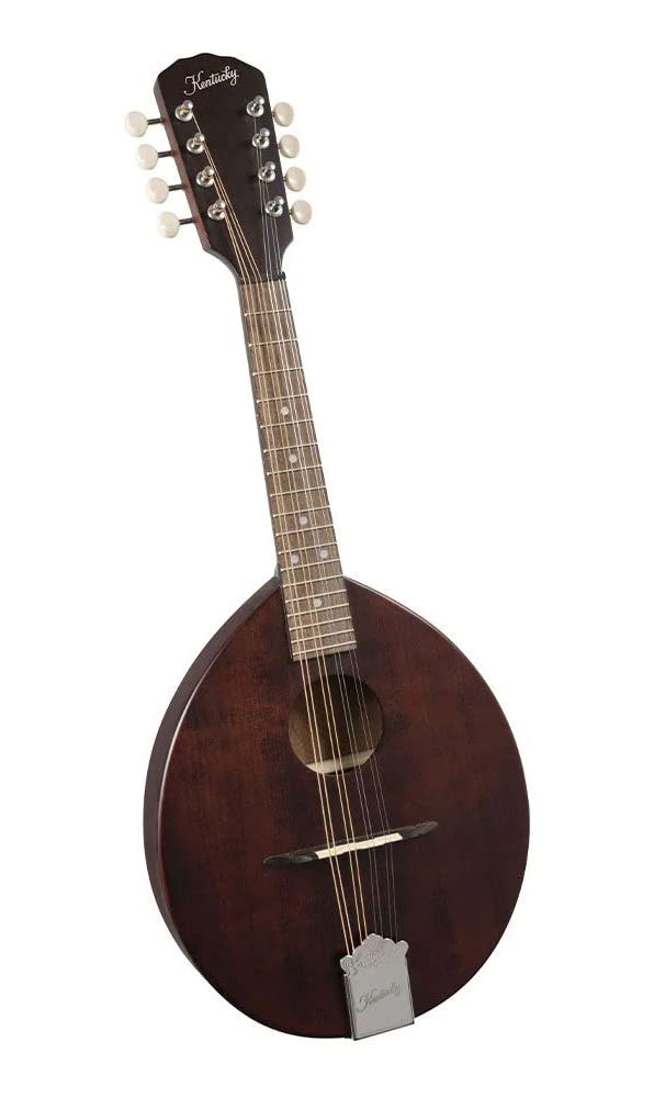 Kentucky, 8-String Mandolin, Right, Brown, Full (KM-120) - Image 1
