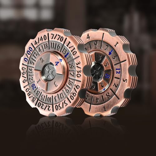 RULE DICE 2in1 DND Dice Fidget Spinner1 Pack Unique Roulette DD Dice Cool Spinner DD Metal Dice Set D6 D8 D10 D12D20D 7in1 Dungeons and Dragons Dice SetMTG RPG Role Playing Gaming - Image 1