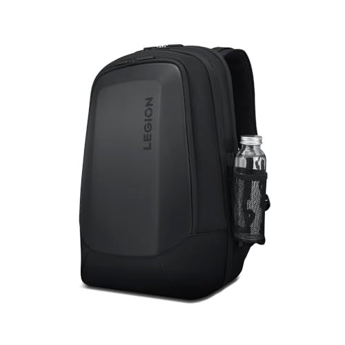 Lenovo - Legion 17” Armored Backpack – Gaming Laptop Bag – Double Layered Protection – Dedicated Storage Pockets – Durable Pack with EVA Front Shield - Image 4