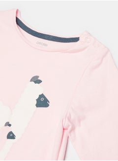 OBAIBI OBaiBi By Okaidi Baby Girls Tshirt  - Image 3