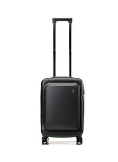 HP 20" Hard Case All in One Carry On Wheeled 42 LTR Cabin Luggage Trolley with Dedicated 15.6-inch Laptop Compartment (7ZE80AA)- Black  - Image 4