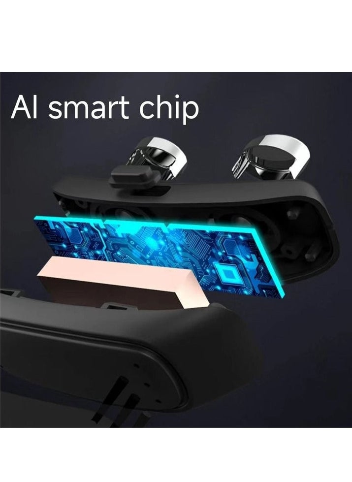 Generic - Anti-snoring device, portable smart anti-snoring device, USB equipped with pulse assist technology, can help snorers improve sleep quality, reduce snoring and help sleep. - Image 1