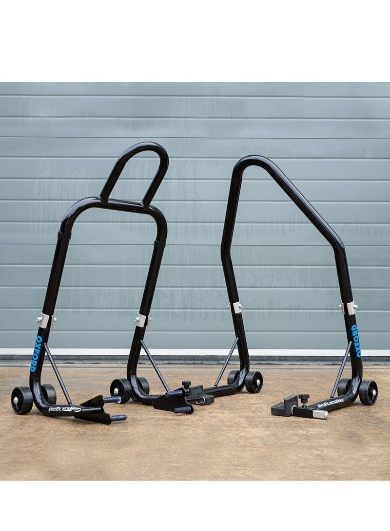 Oxford Oxford Big Black Bike Rear Paddock Stand  - Image 5