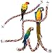 Jusney Bird Rope PerchesParrot Toys 33 inches Rope Bungee Bird Toy 33 inches1 Pack - Image 3