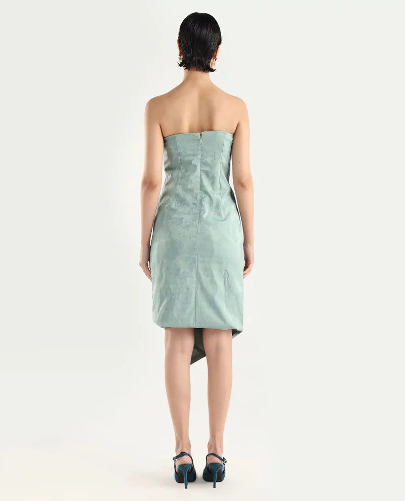 Rareism Women's Bodycon Knee-Length Dress