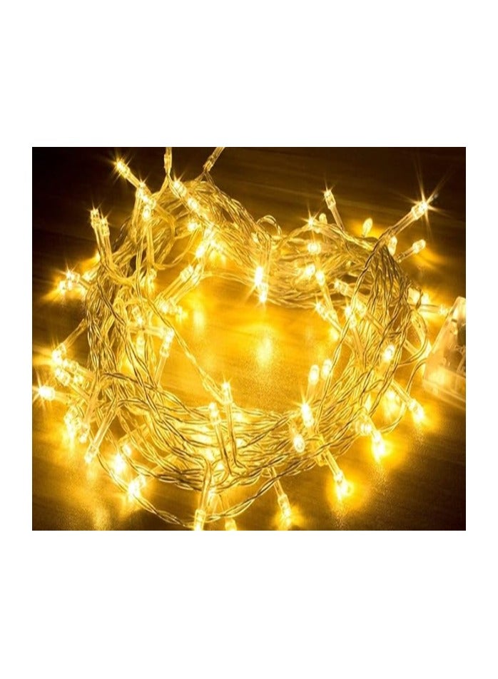 ZAYO LED String Lights Warm White Fairy Lights for Home Decoration Bedroom Garden Wedding Party Festival Indoor Outdoor Decorative Lights -  100 Meter - Image 1