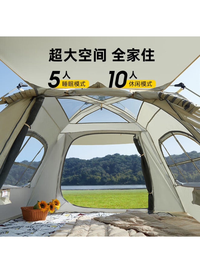 Camel Outdoor Camping Tent, Portable Folding, Rainproof, Thickened, Automatic Canopy Tent For Camping, 173ba6b111 - Image 3