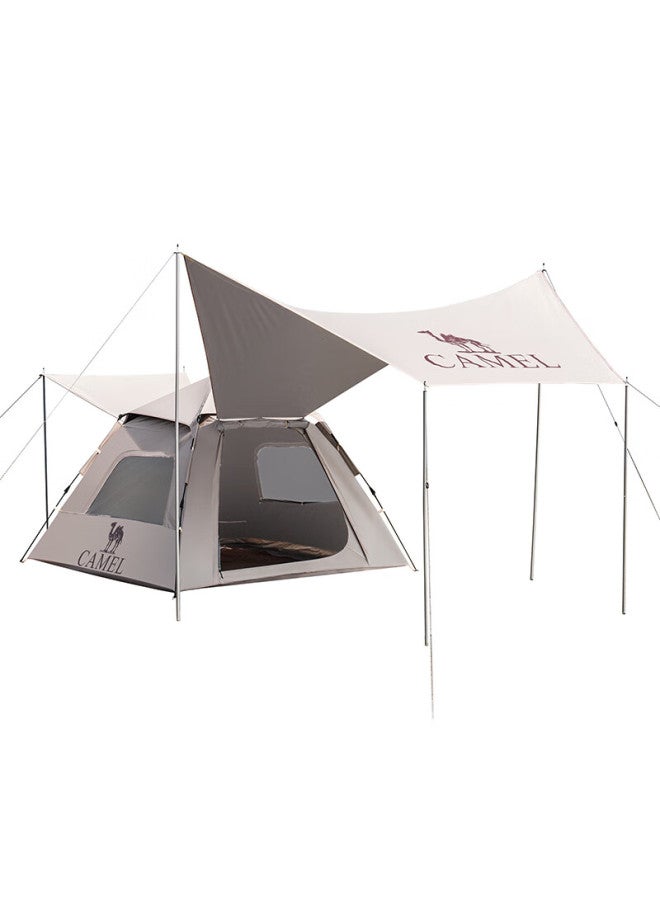 Camel Outdoor Camping Tent, Portable Folding, Rainproof, Thickened, Automatic Canopy Tent For Camping, 173ba6b111 - Image 5